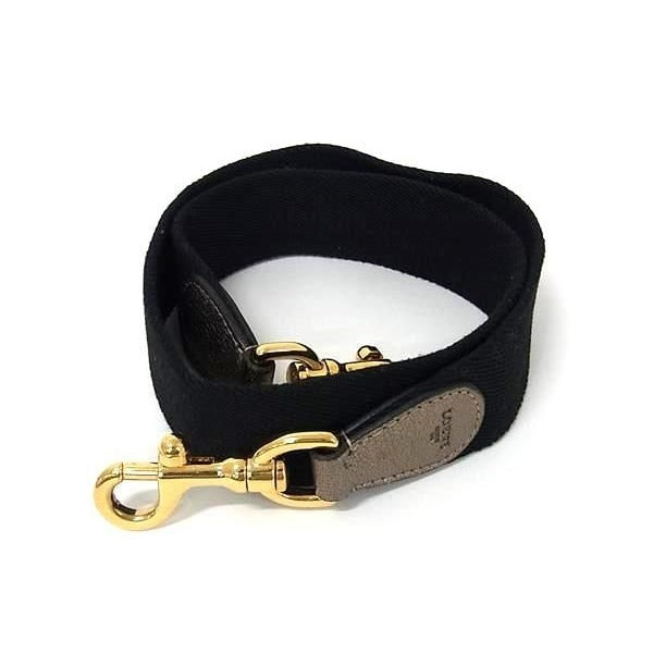 Loewe Canvas Shoulder Strap For Bag Women Men Black Bs0489