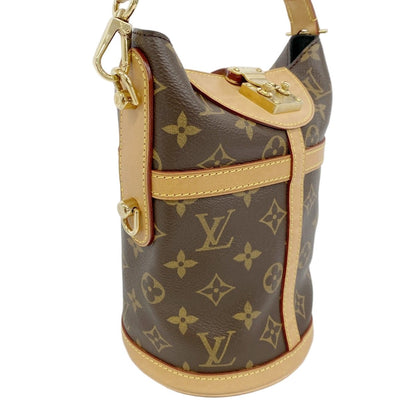 Louis Vuitton Handbag Monogram Duffle Brown 2-Way — view 2