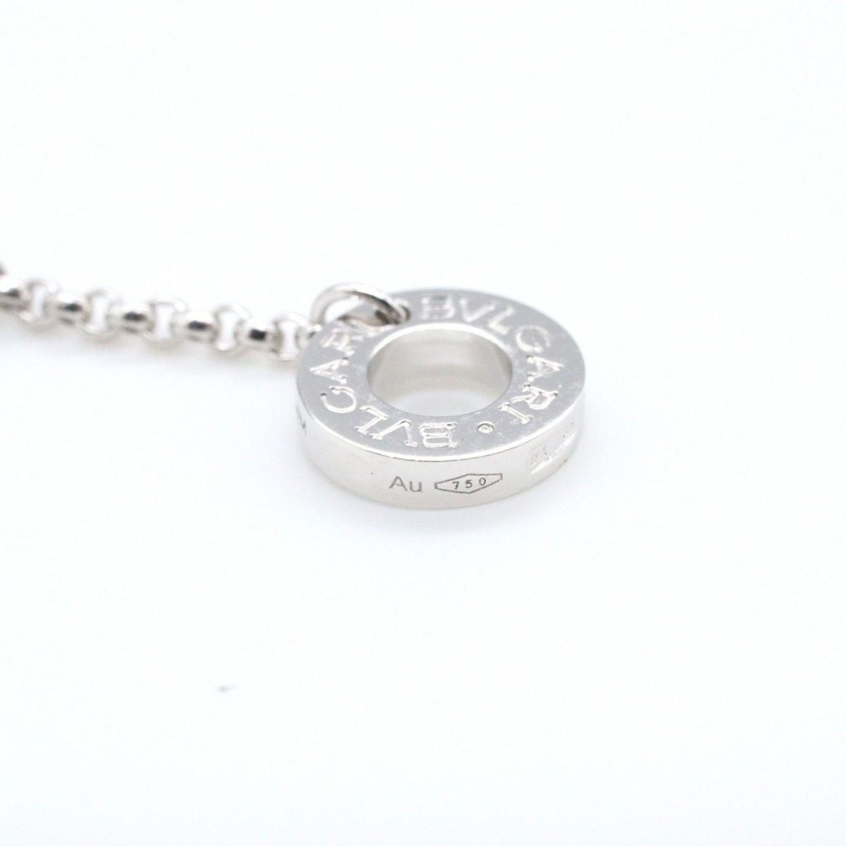 Bvlgari Necklace Parentesi 41.5 18k White Gold Diamond — view 4