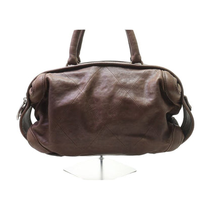 Chanel Leather Handbag Khaki