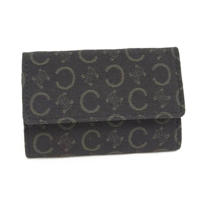 Celine 6-Link Key Case Macadam Canvas Brown