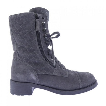 Chanel Boots Gray