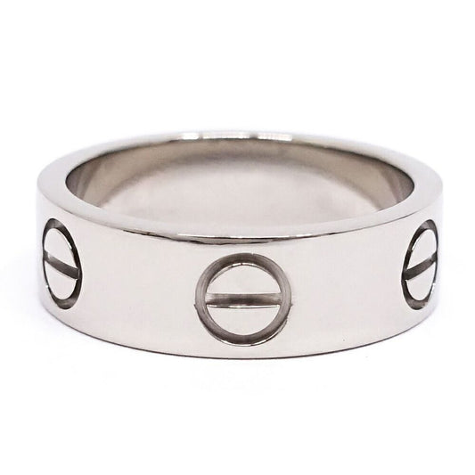 Cartier 18k White Gold Love Ring Classic