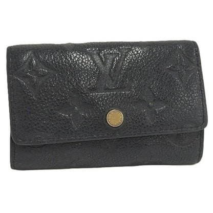 Louis Vuitton Multic 6 key Case Monogram Empreinte Noir Black