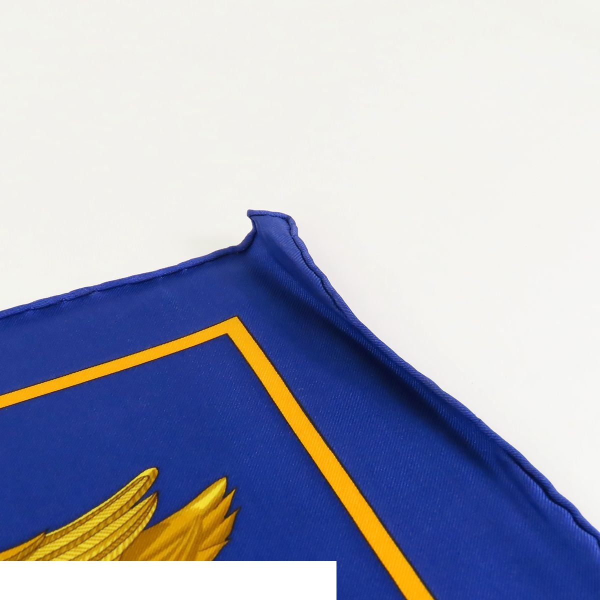 Hermes Carre 90 Blue Multicolor Silk in Salzburg Scarf — view 3