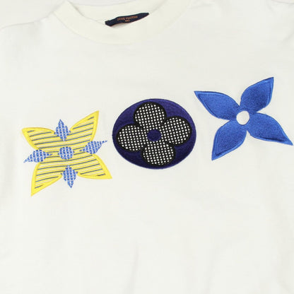 Louis Vuitton Sweatshirt Monogram Flower Embroidery Cotton — view 9