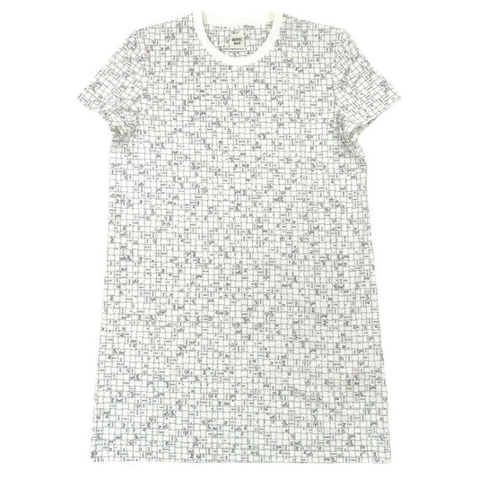 Hermes Short Sleeve T-Shirt Dress Bolduc AU Carre Check