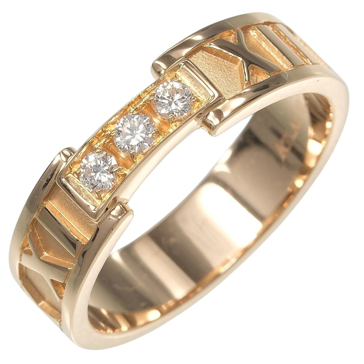 Tiffany & Co. Atlas 18K Pink Gold Diamond