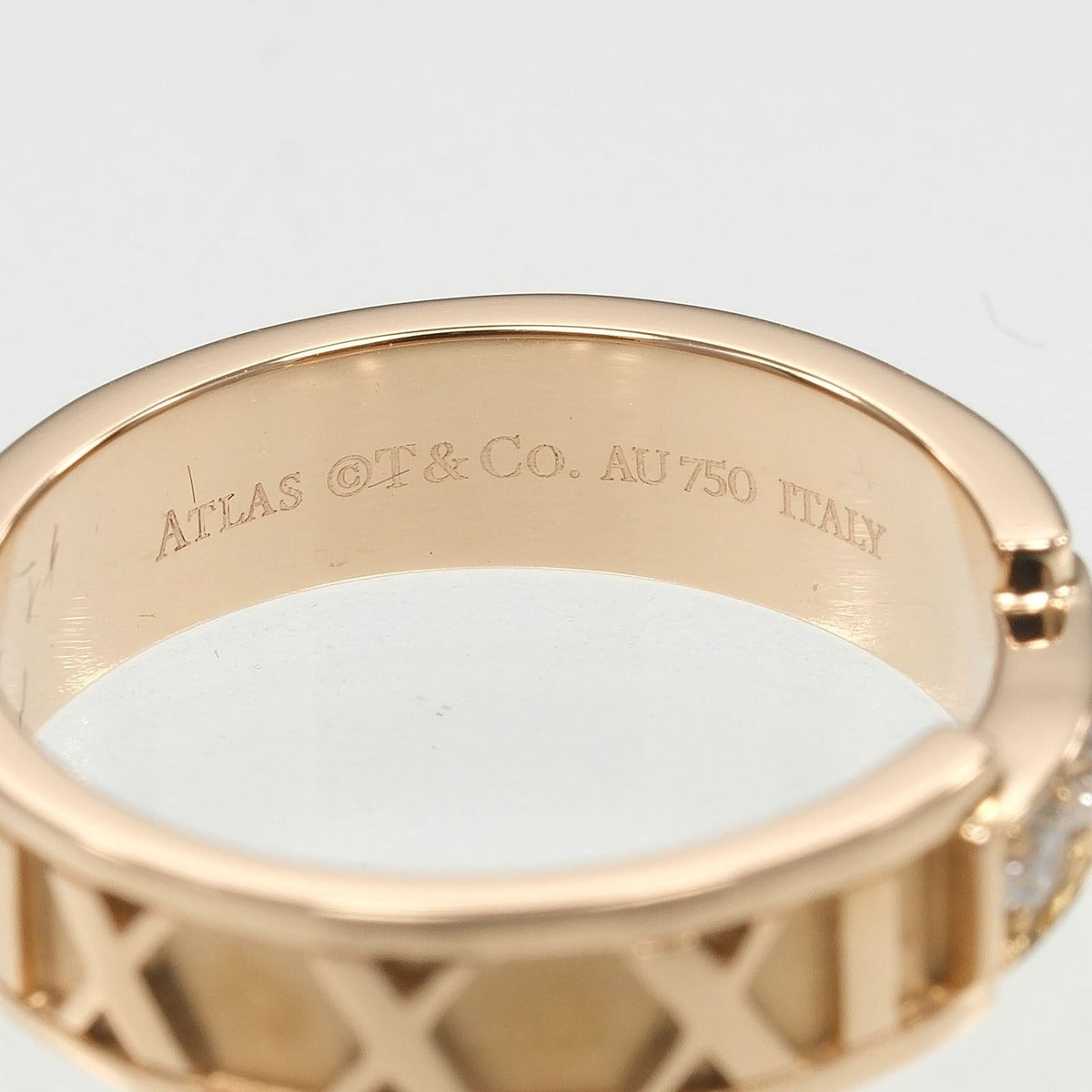 Tiffany & Co. Atlas 18K Pink Gold Diamond — view 5