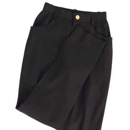 Chanel Vintage Pants Long CC Logo Bo — view 3