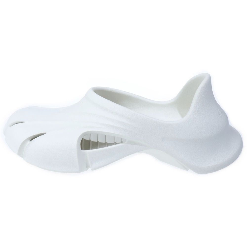 Balenciaga Mold Closed Rubber Sandals White