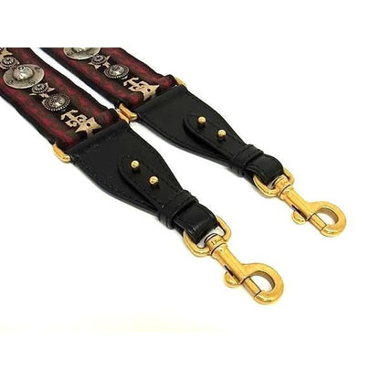 Christian Dior Medallion Canvas and Leather Shoulder Strap for Bag — view 3