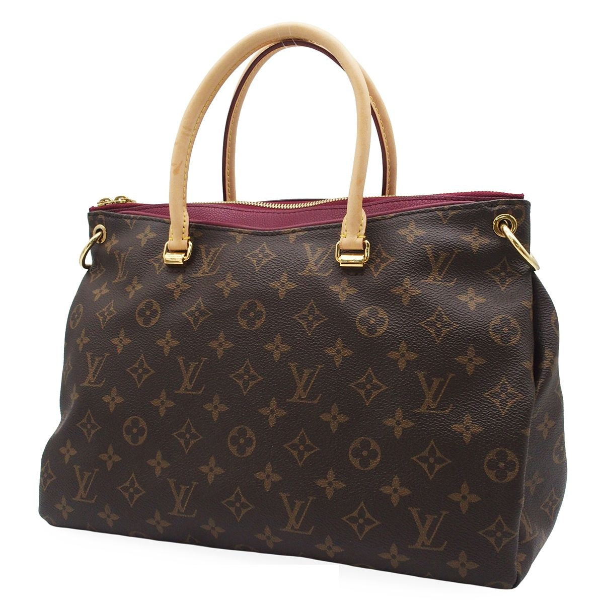 Louis Vuitton Pallas Lezan Monogram Calfskin 2-Way Shoulder Bag — view 2