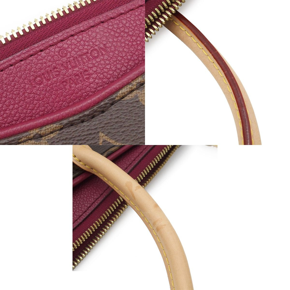 Louis Vuitton Pallas Lezan Monogram Calfskin 2-Way Shoulder Bag — view 7