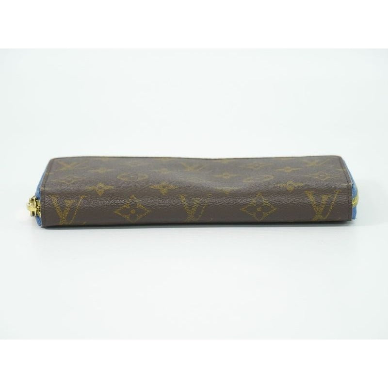 Louis Vuitton Zippy Wallet Monogram Round Zipper Long Brown — view 3