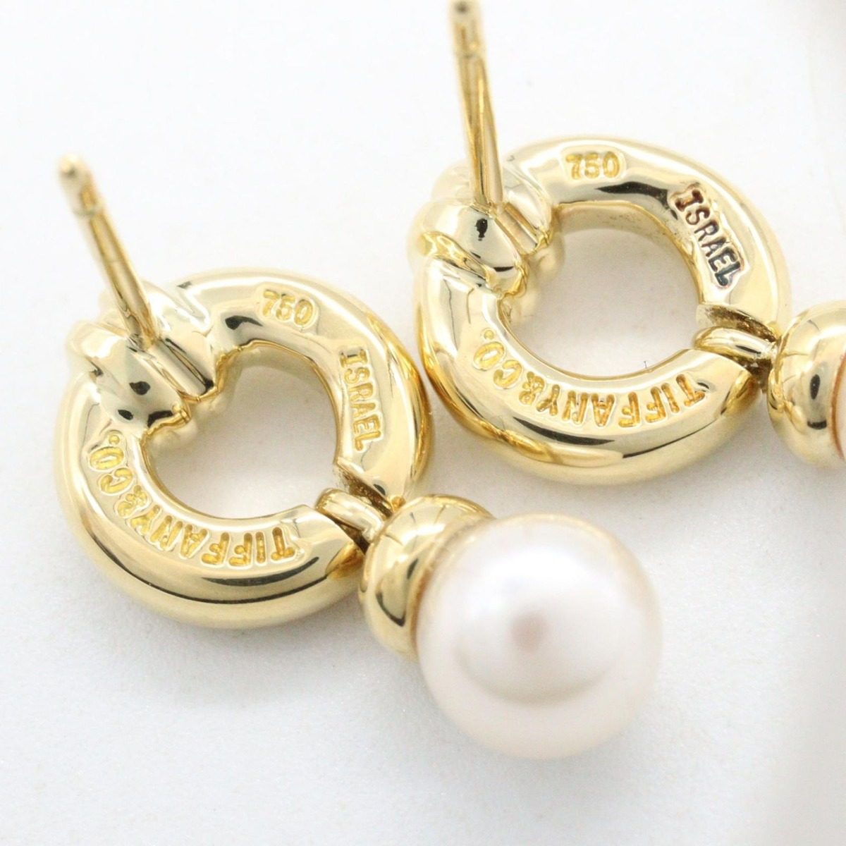 Tiffany & Co Earrings Pearl 18k — view 4