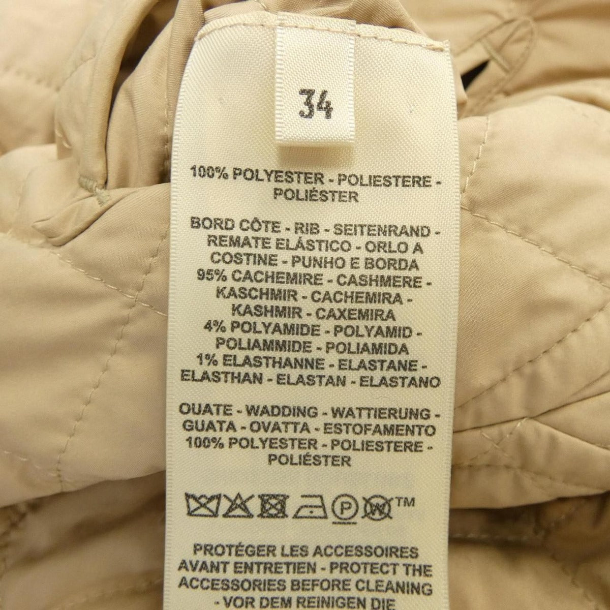 Hermes 3Way Jacket Cashmere 34 Shear Rig — view 3