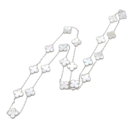 Van Cleef & Arpels Necklace Vintage Alhambra 20 Motifs Mother of Pearl — view 2