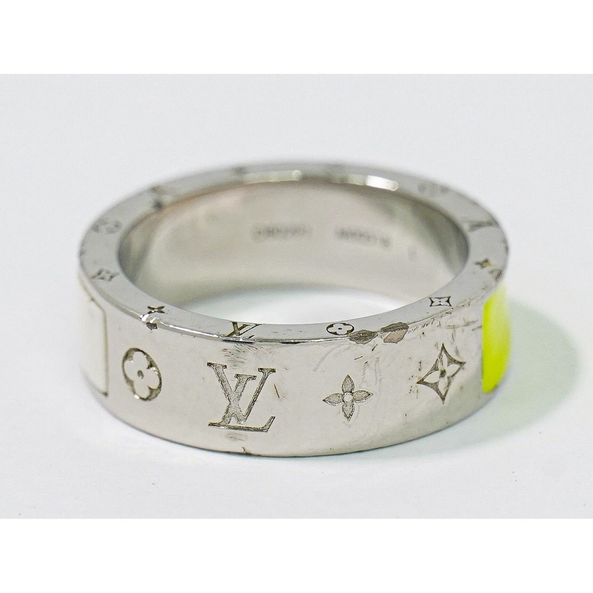 Louis Vuitton LV Bag Colors Ring L 21.5 Metal Silver — view 4