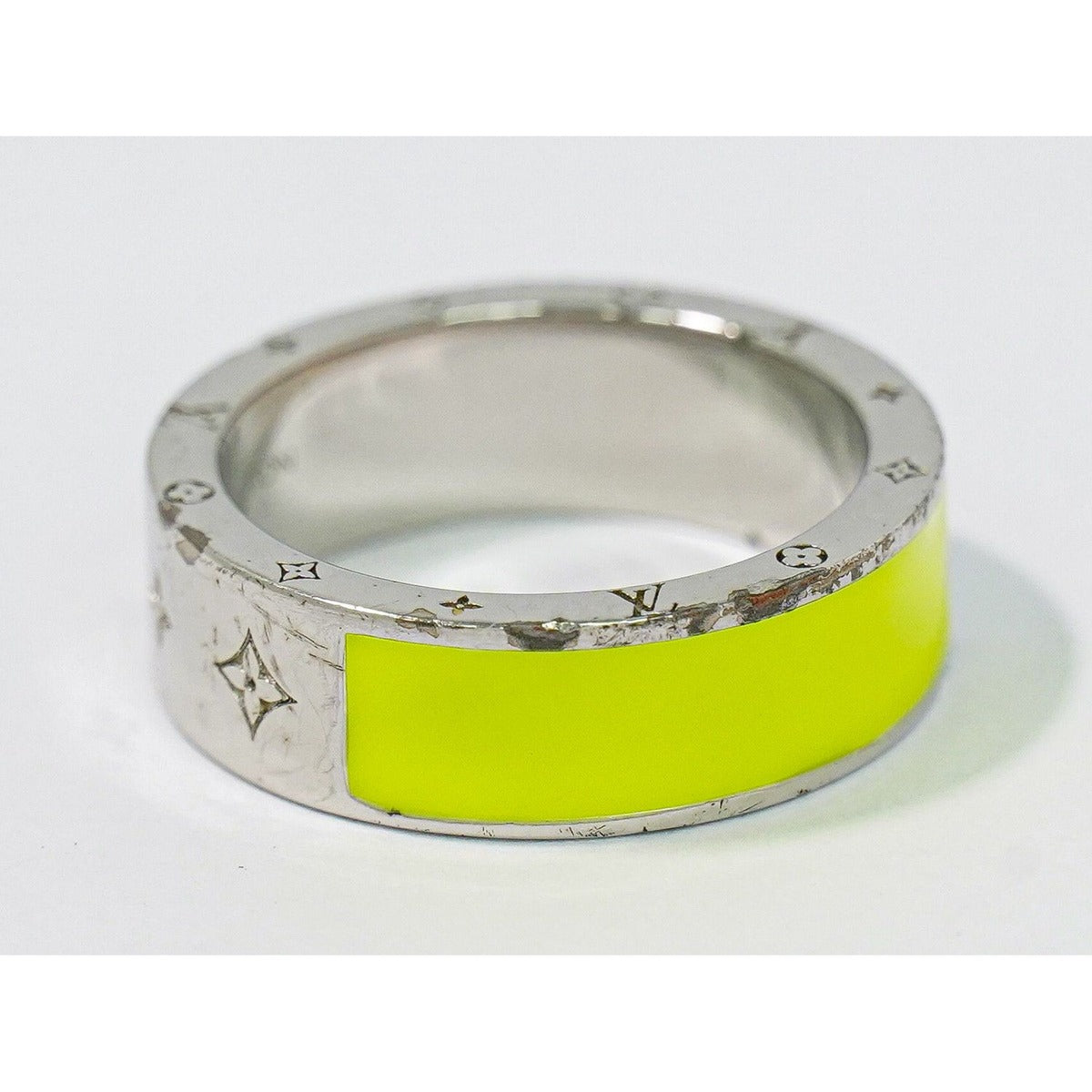 Louis Vuitton LV Bag Colors Ring L 21.5 Metal Silver — view 5