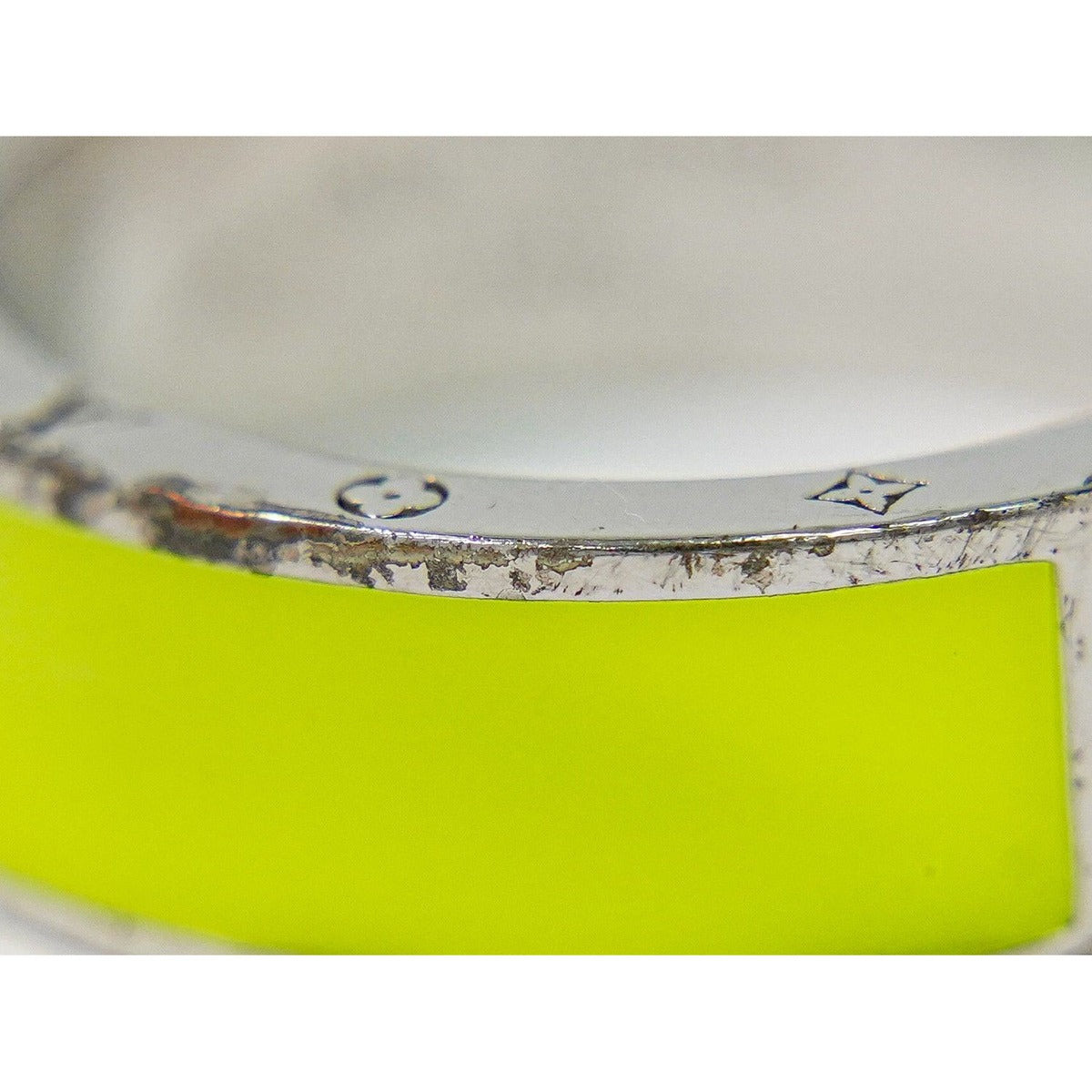 Louis Vuitton LV Bag Colors Ring L 21.5 Metal Silver — view 6