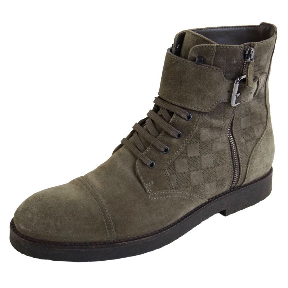 Louis Vuitton Boots Side Zip Suede les