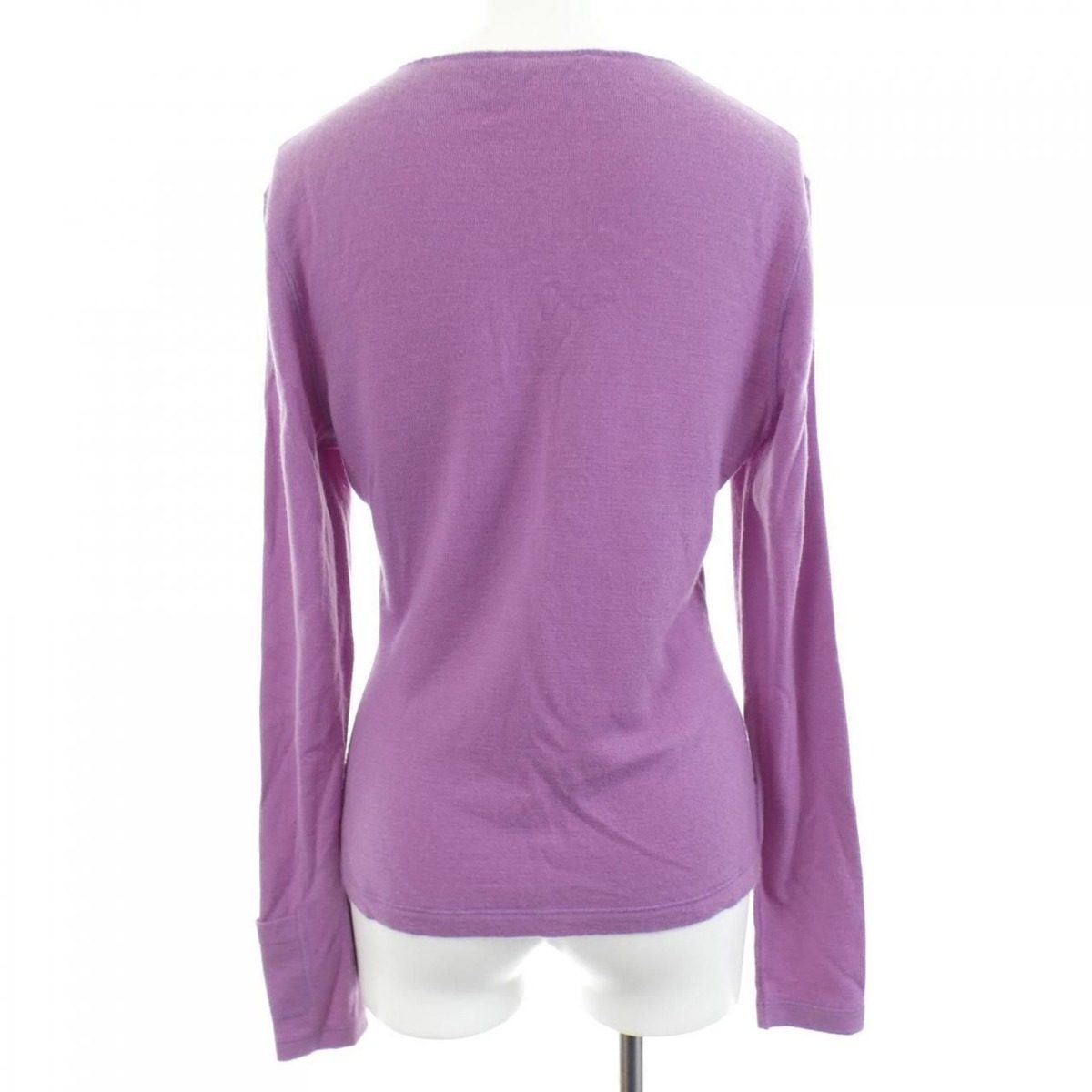 Chanel Vintage Knit Top Purple — view 2