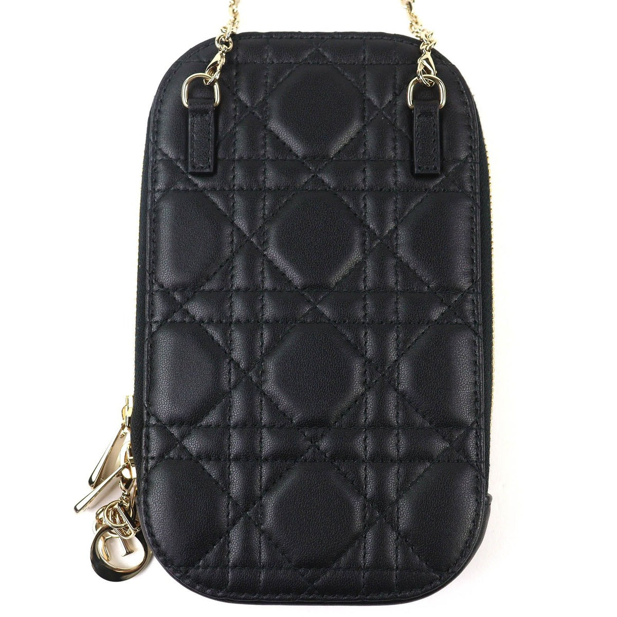 Dior Christian Phone Pouch Black — view 3