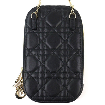 Dior Christian Phone Pouch Black — view 3