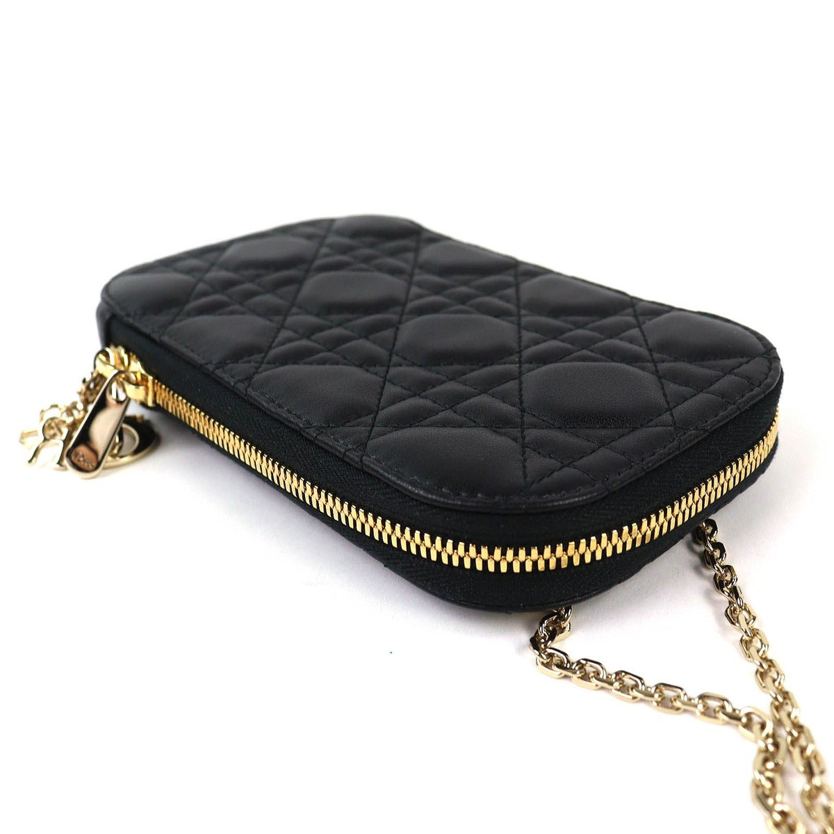 Dior Christian Phone Pouch Black — view 4