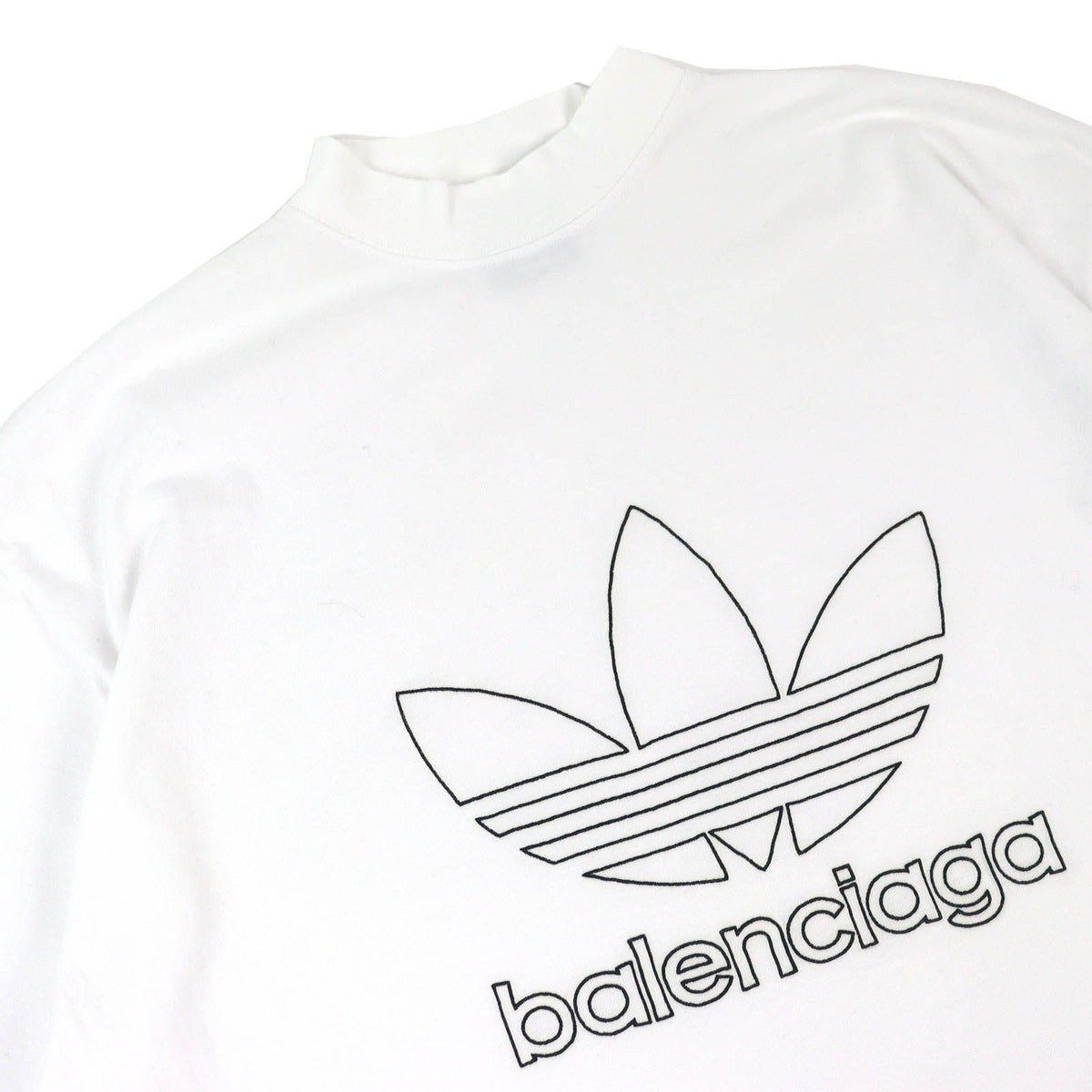 Balenciaga Adidas Cotton High Neck Logo — view 3