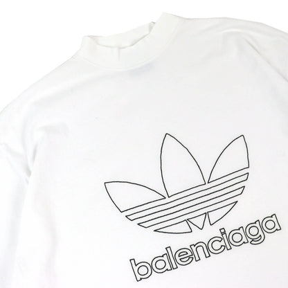 Balenciaga Adidas Cotton High Neck Logo — view 3