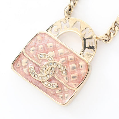 Chanel Necklace CC Logo Back Motif