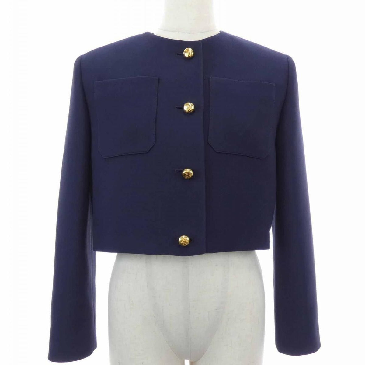Prada Collarless Jacket 36