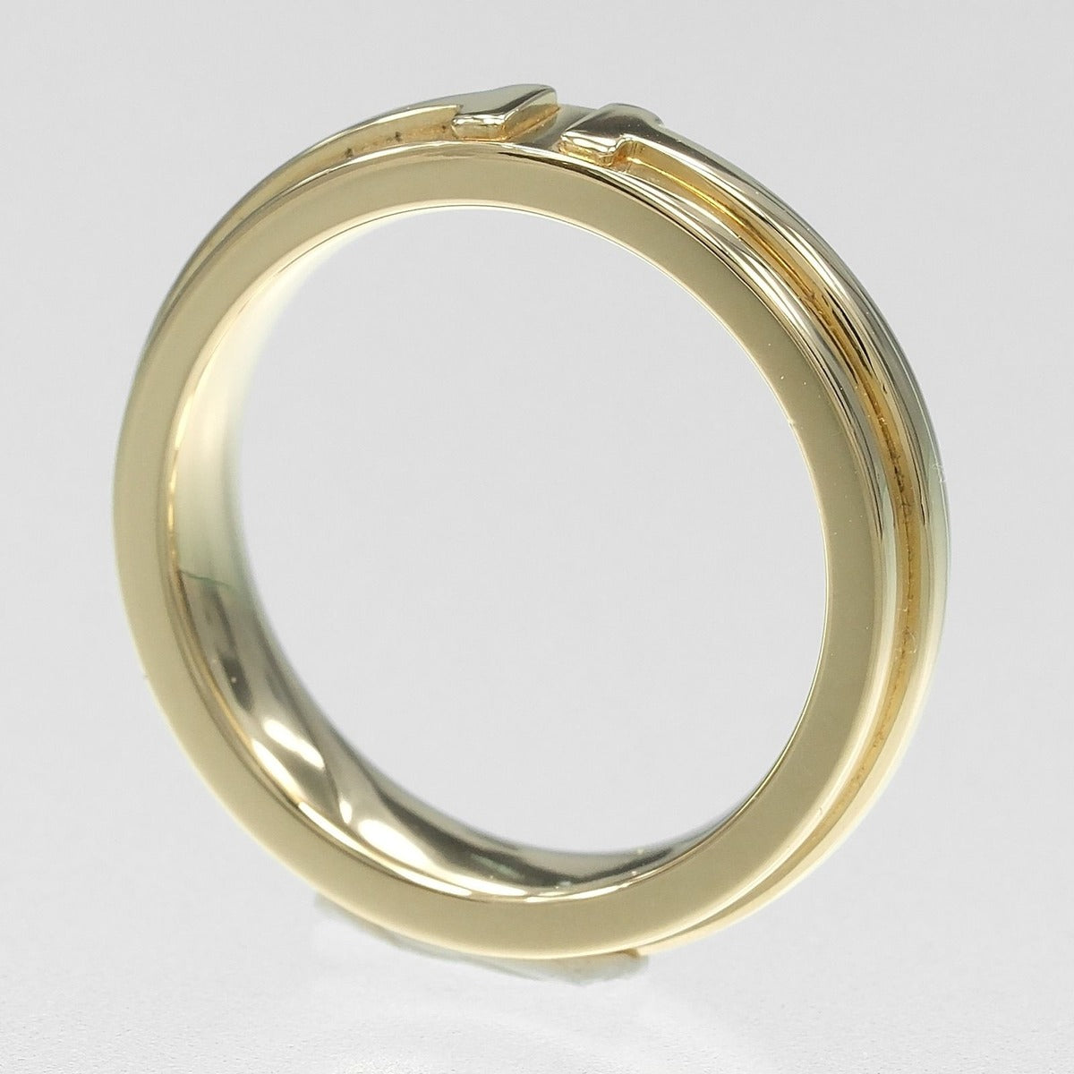 Tiffany & Co T Narrow 18K Yellow Gold Ring — view 4