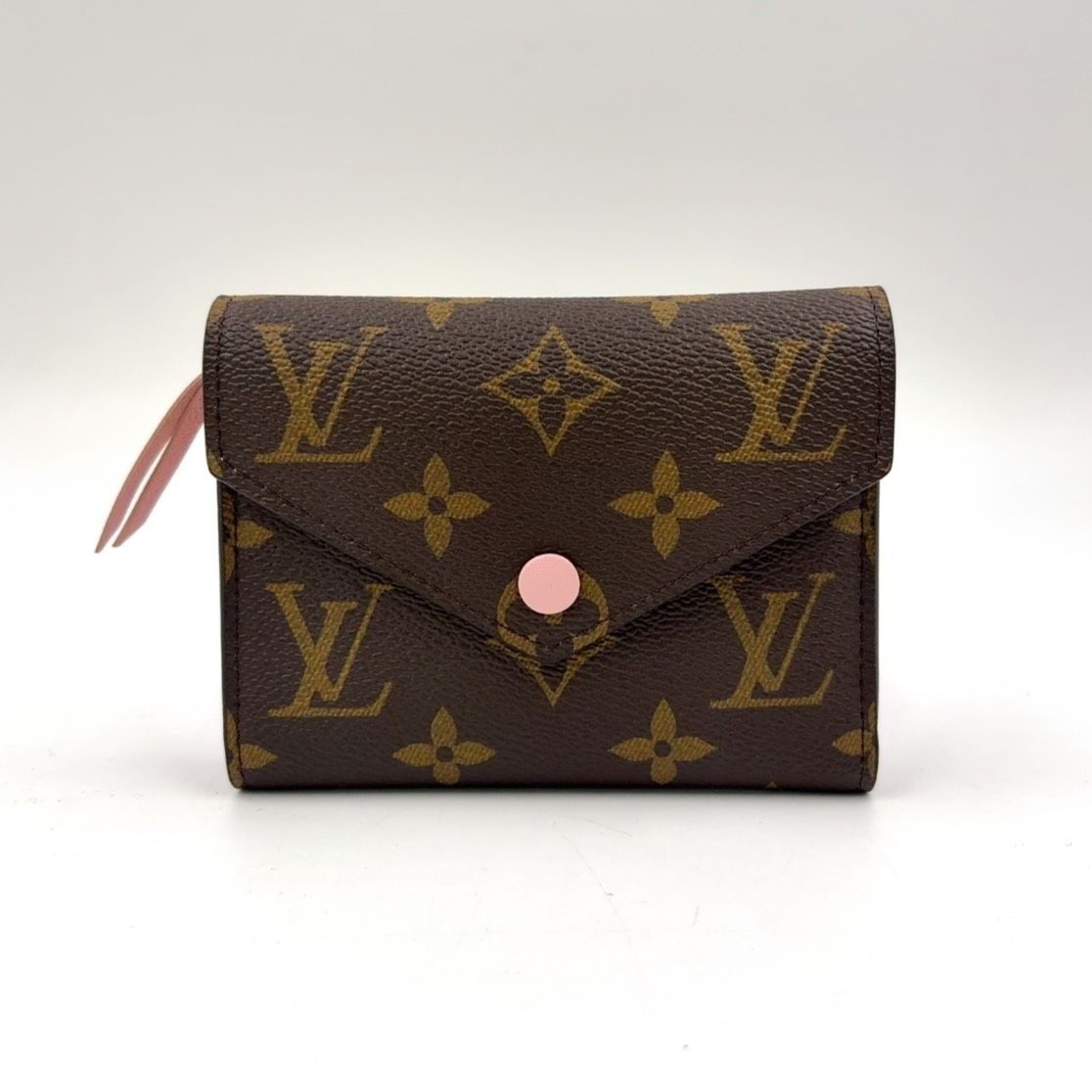 Louis Vuitton Portefeuille Victorine Monogram Rose Ballerine Brown Light Pink