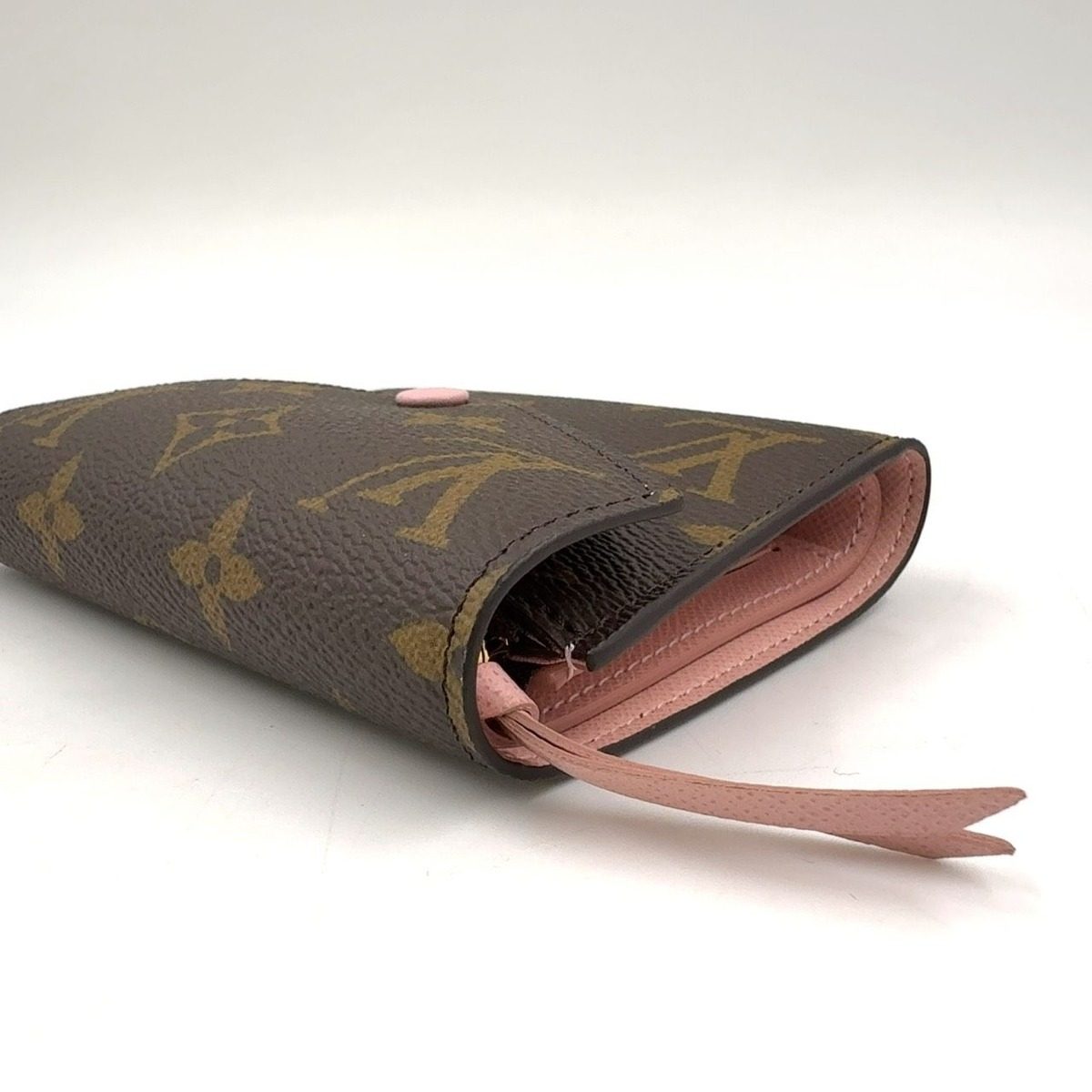 Louis Vuitton Portefeuille Victorine Monogram Rose Ballerine Brown Light Pink — view 6