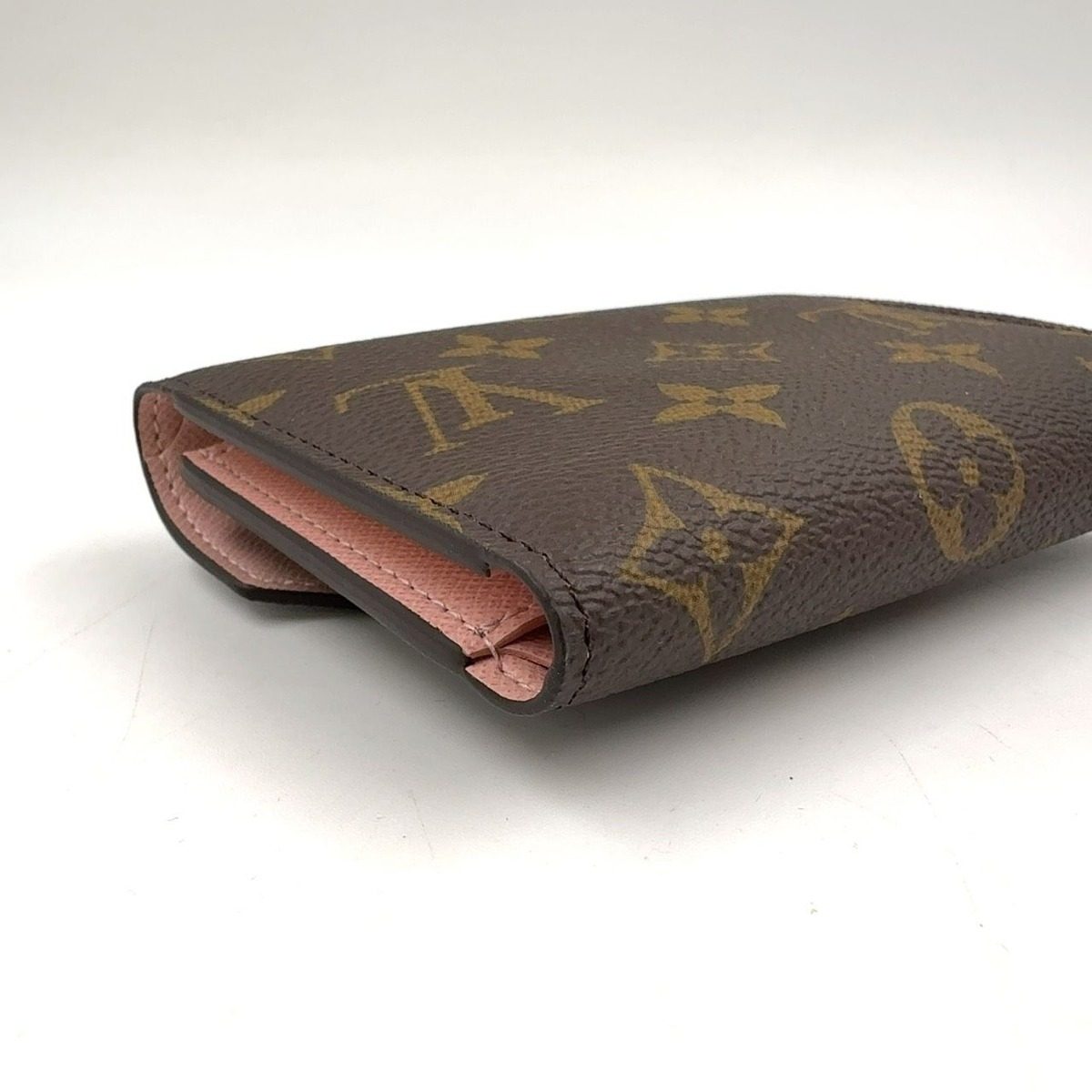 Louis Vuitton Portefeuille Victorine Monogram Rose Ballerine Brown Light Pink — view 7