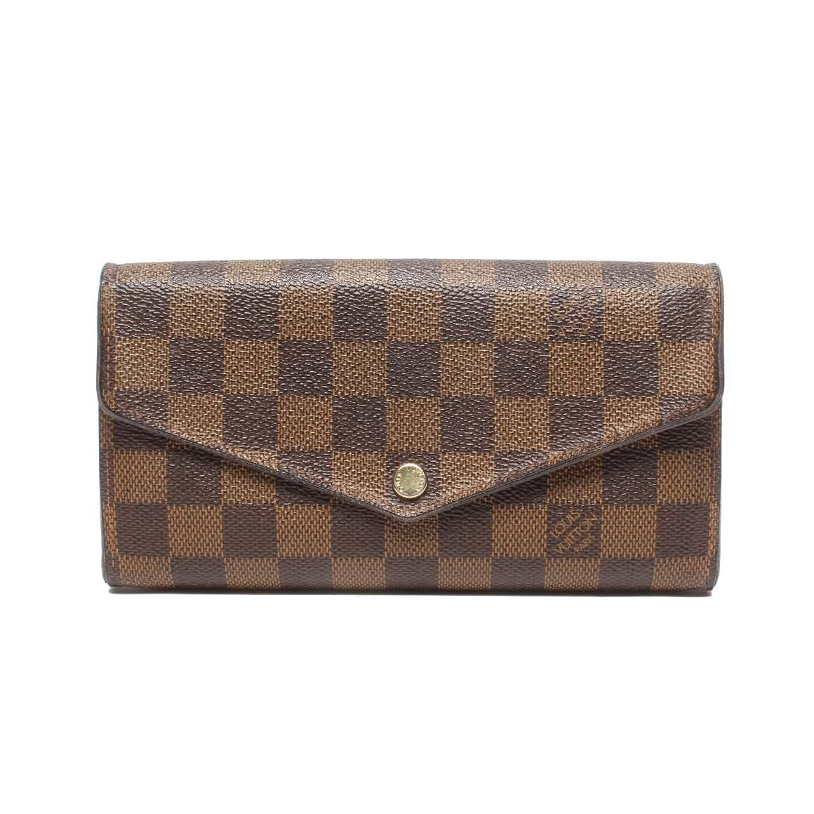 Louis Vuitton Wallet Portefeuille Sarah Damier Brown And Others