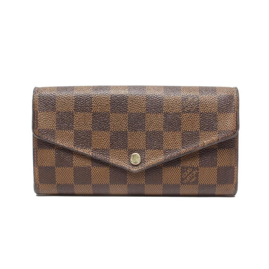Louis Vuitton Wallet Portefeuille Sarah Damier Brown And Others