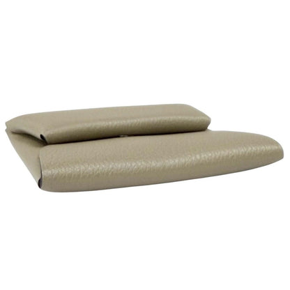 Hermes Bastia Beige Marfa Evercolor Silver Coin Case — view 4