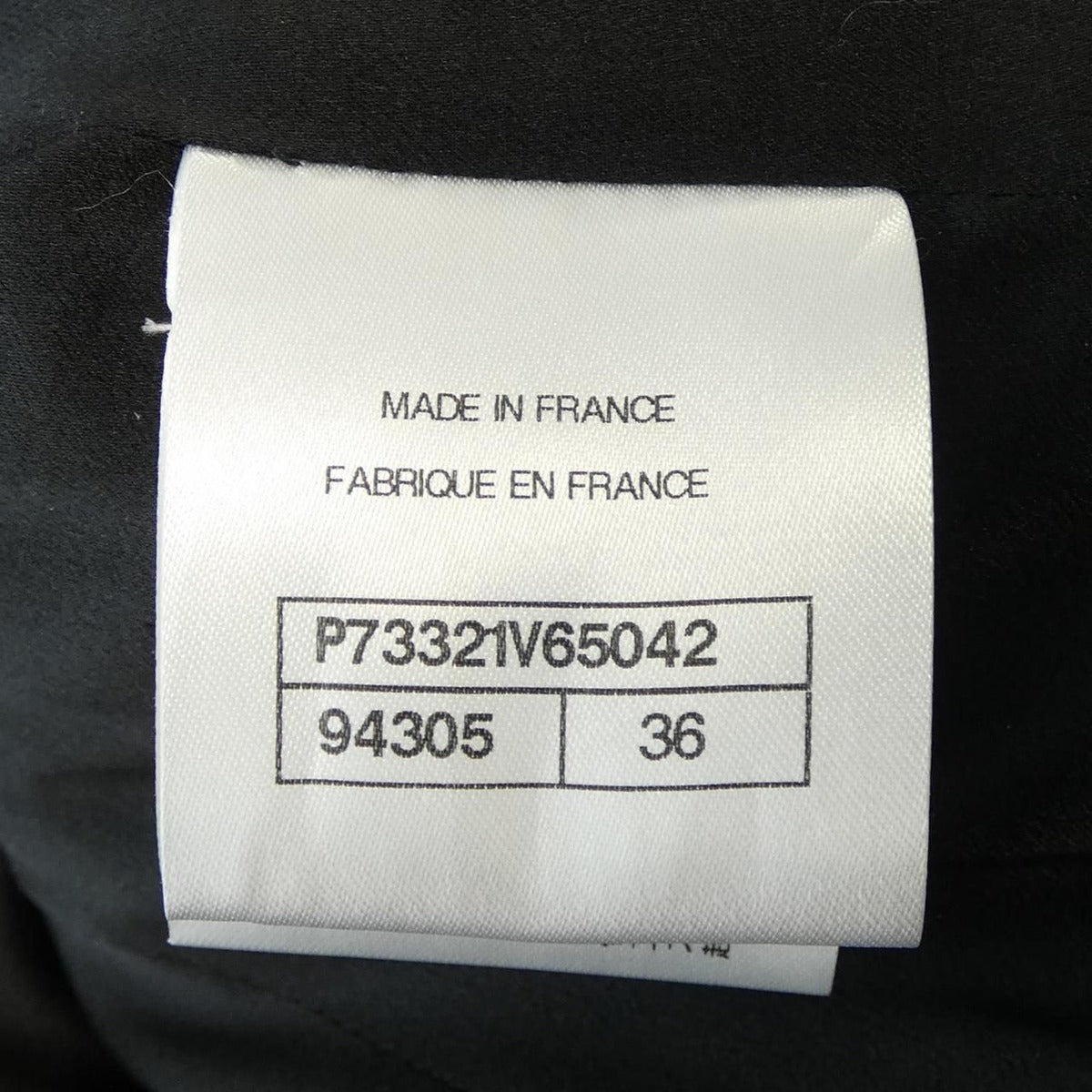 Chanel Coat Black 36 — view 4