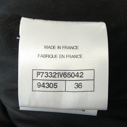 Chanel Coat Black 36 — view 4