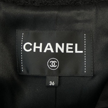 Chanel Coat Black 36 — view 5
