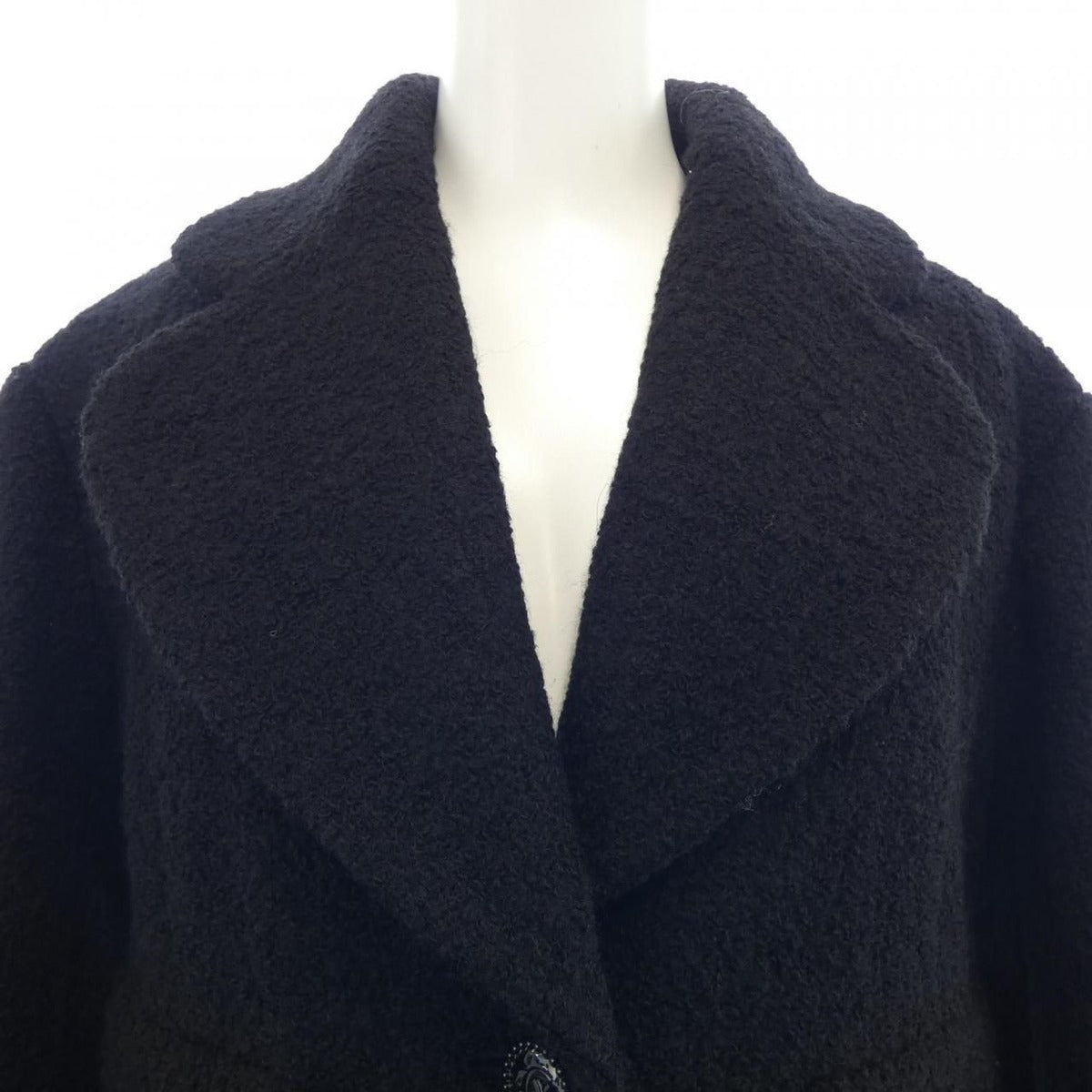 Chanel Coat Black 36 — view 6