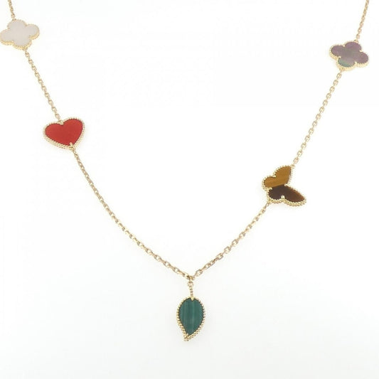 Van Cleef & Arpels Lucky Alhambra 12 Motif Necklace