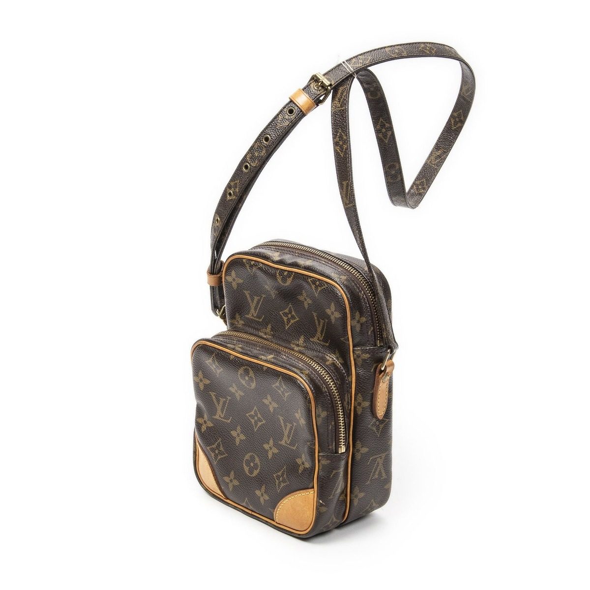 Louis Vuitton Amazon Brown Monogram Canvas Messenger Bag — view 2
