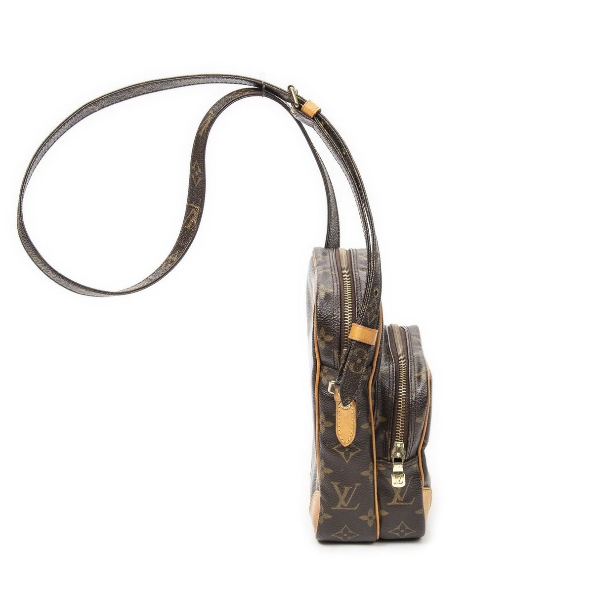 Louis Vuitton Amazon Brown Monogram Canvas Messenger Bag — view 4