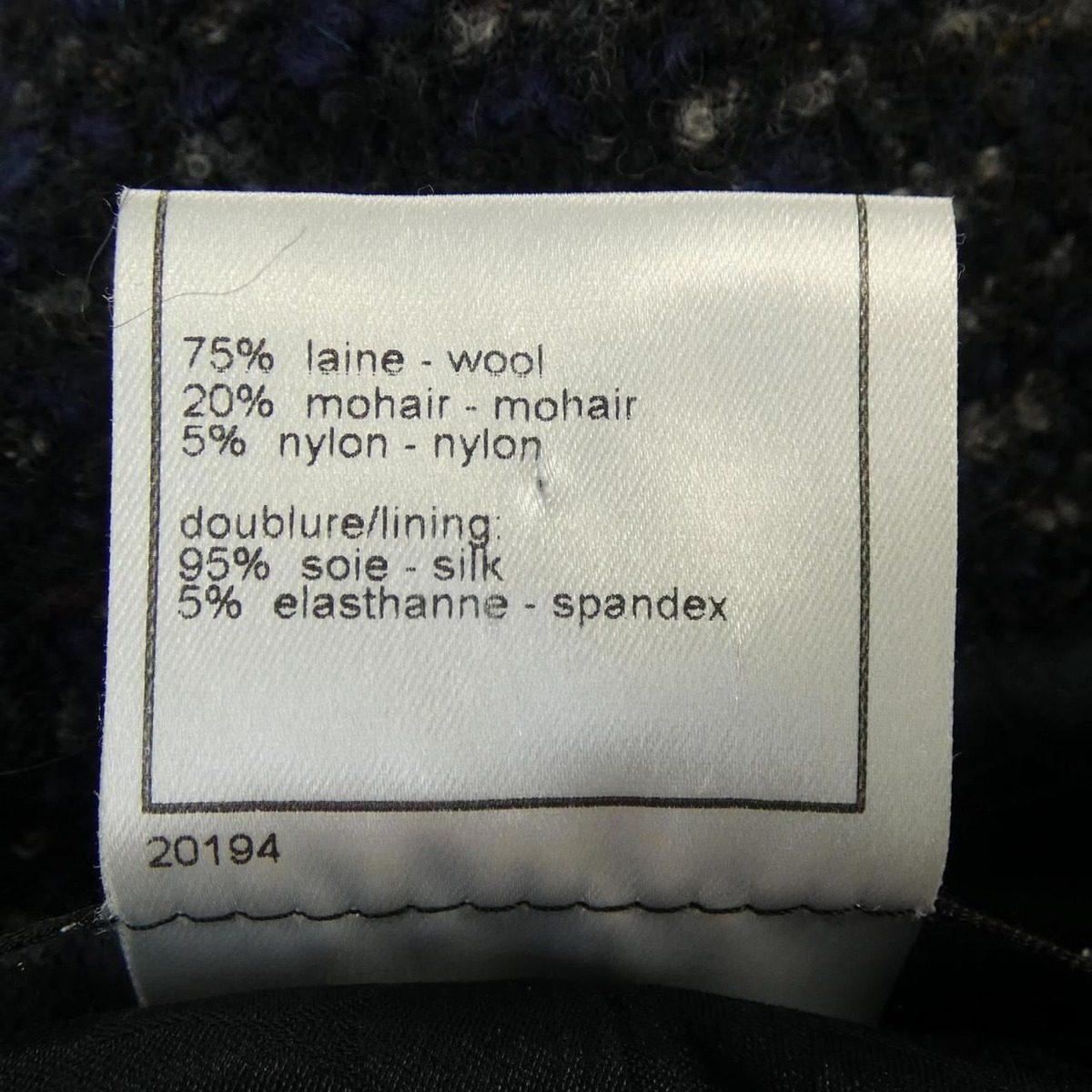 Chanel Vintage Coat Gray — view 3