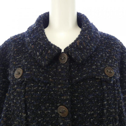 Chanel Vintage Coat Gray — view 5